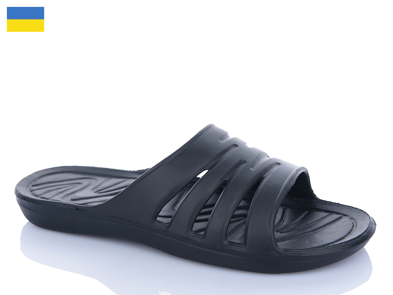 Шлепанцы Inblu (40-45) Паяс N5 чорний (лето)