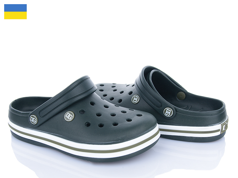 Кроксы Roks (36-41) Dago 418 хакі (лето)