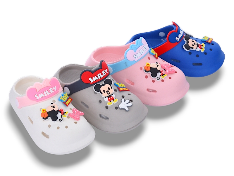 Кроксы BabyShop (30-35) 2268-3 mix (лето)