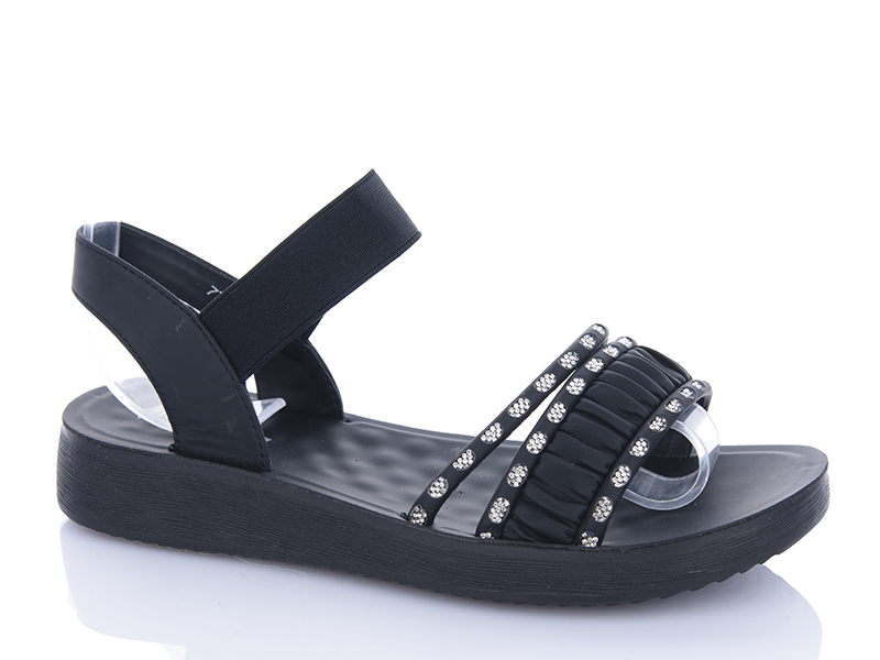 Босоножки Minghong (36-41) 7720 масажка black (лето)