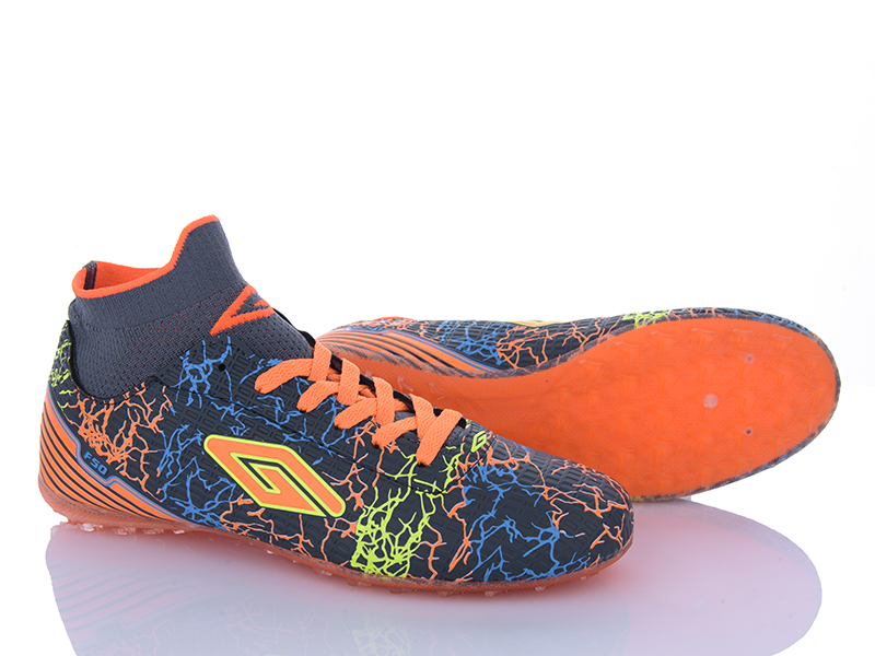 Спорт VS (40-44) Dugana 006 black-orange (40-44) (деми)