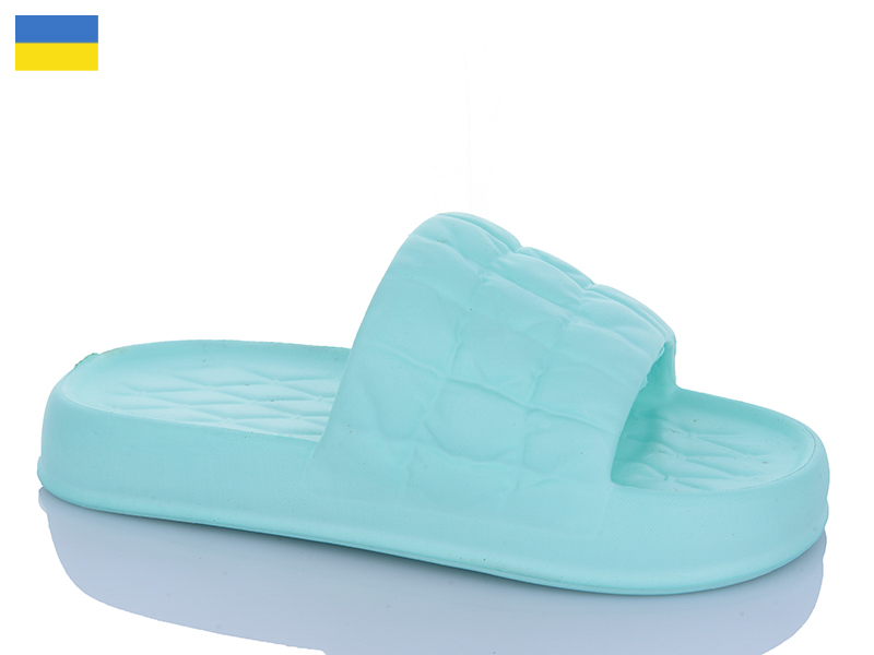 Шлепанцы Inblu (36-41) ПЖ50 бірюзовий (лето)