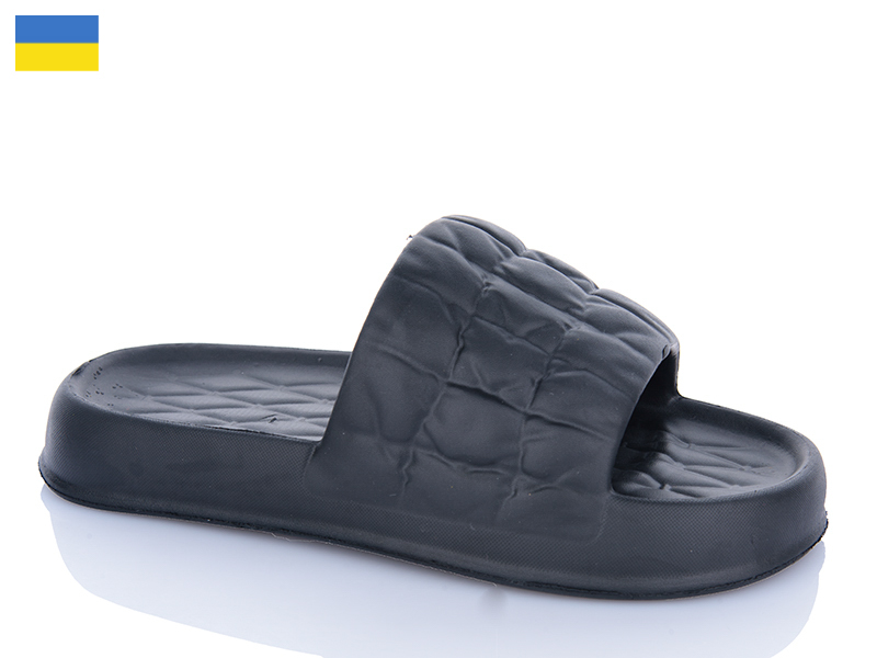Шлепанцы Inblu (36-41) ПЖ50 чорний (лето)