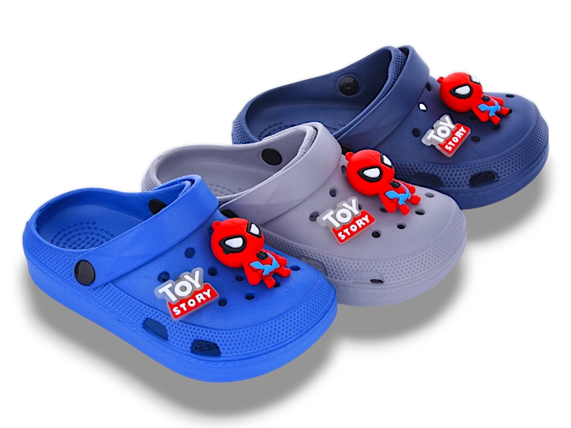 Кроксы BabyShop (30-35) 6667-3 mix (лето)