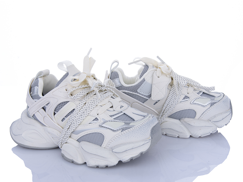 Кроссовки Clibee (32-37) A250501 white (деми)