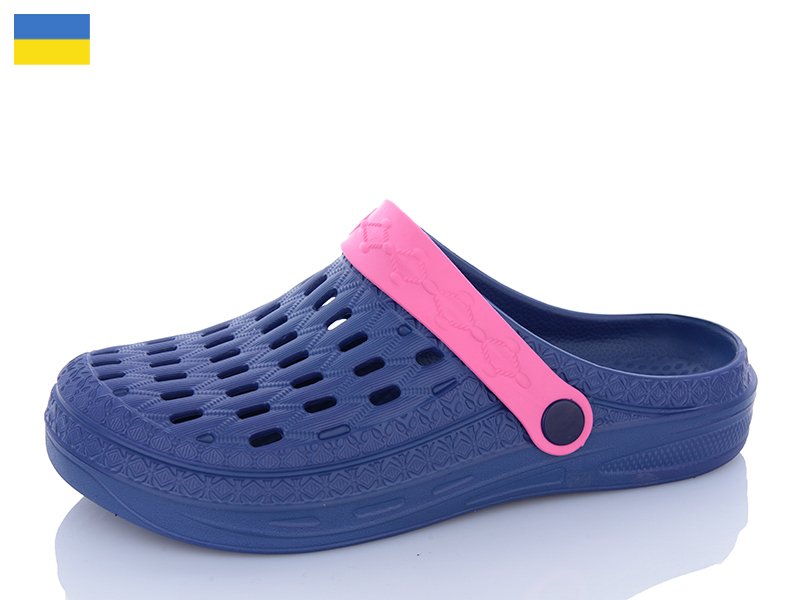 Кроксы Inblu (36-41) DS62 синій (лето)