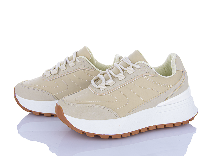 Кроссовки VIOLETA (36-41) 177-29 grey (деми)
