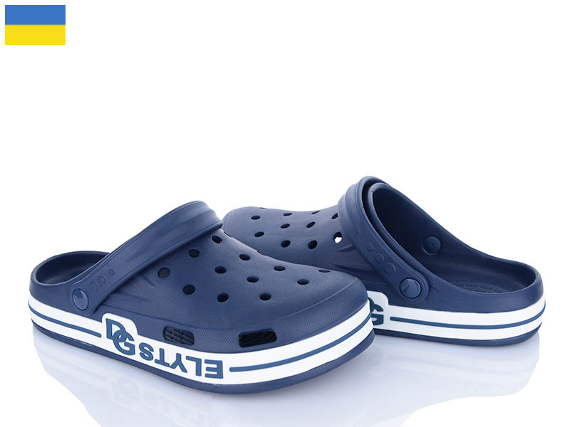 Кроксы Roks (41-46) Dago 526 синій (лето)