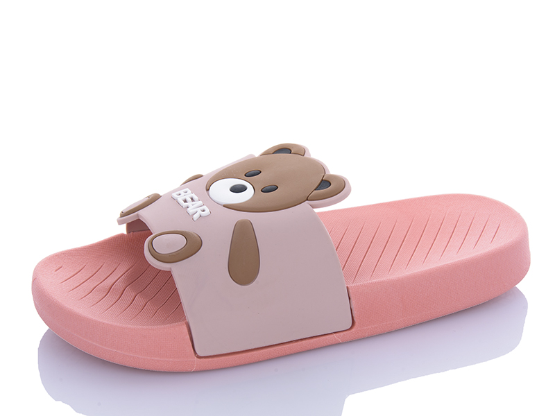 Шлепанцы JIBUKANG (30-35) S2065-9 pink (лето)