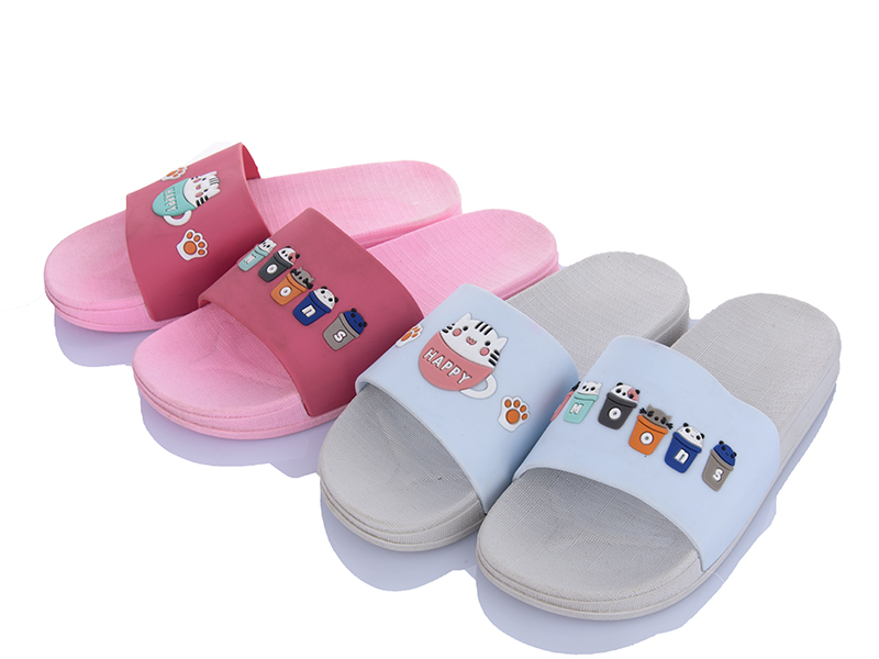 Шлепанцы Super Gear (36-41) S757-2 mix (лето)