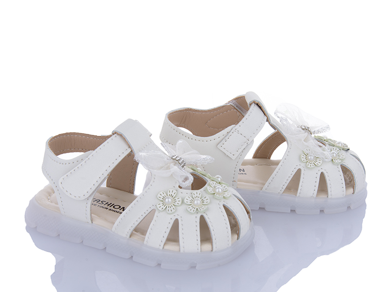 Босоножки Comfort-baby (22-26) 01 білий  (лето)