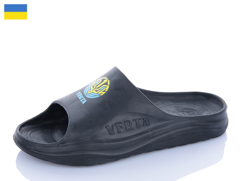 Шлепанцы ALEX M&L (41-46) ML1001D чорний (лето)