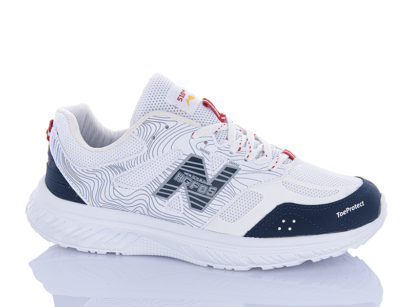 Кроссовки VIOLETA (40-45) T510 white (деми)