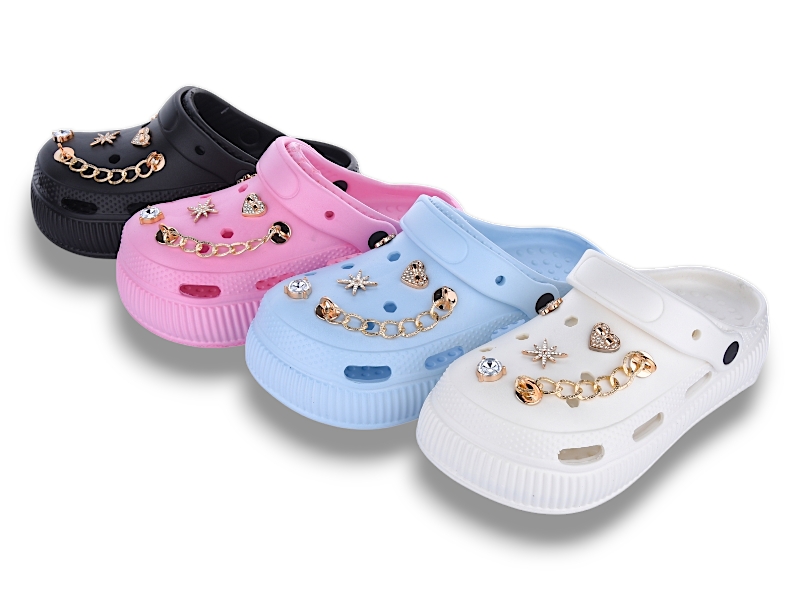 Кроксы ALEX M&L (36-41) 115 mix (лето)