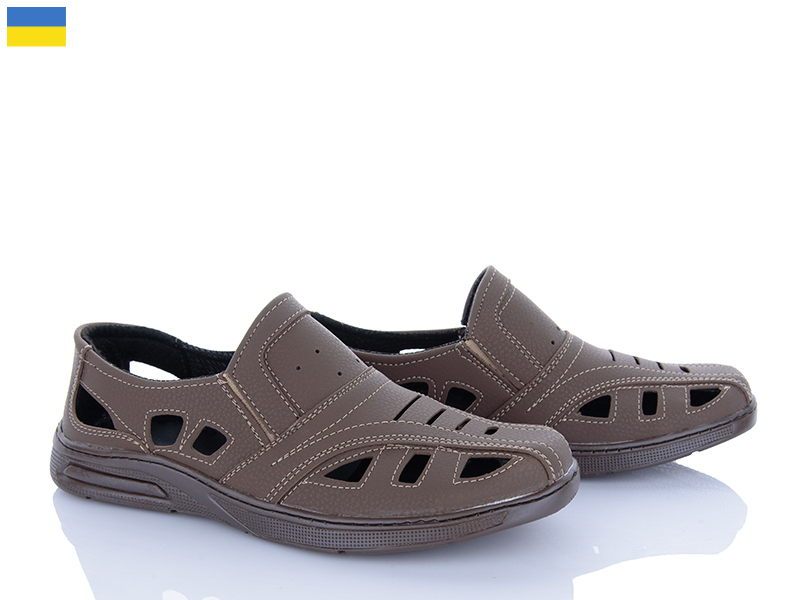 Туфли Львов База (40-45) Comfort Б10 каппучино (лето)