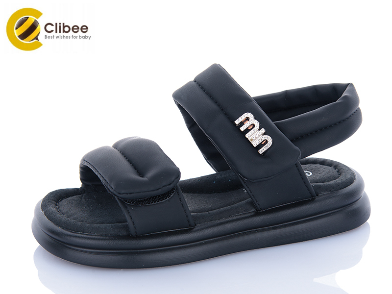 Босоножки Clibee-Apawwa (27-32) AB365-1 black (лето)
