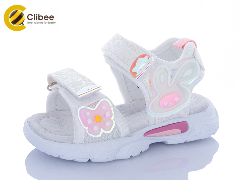Босоножки Clibee-Apawwa (21-26) ZA180 white (лето)