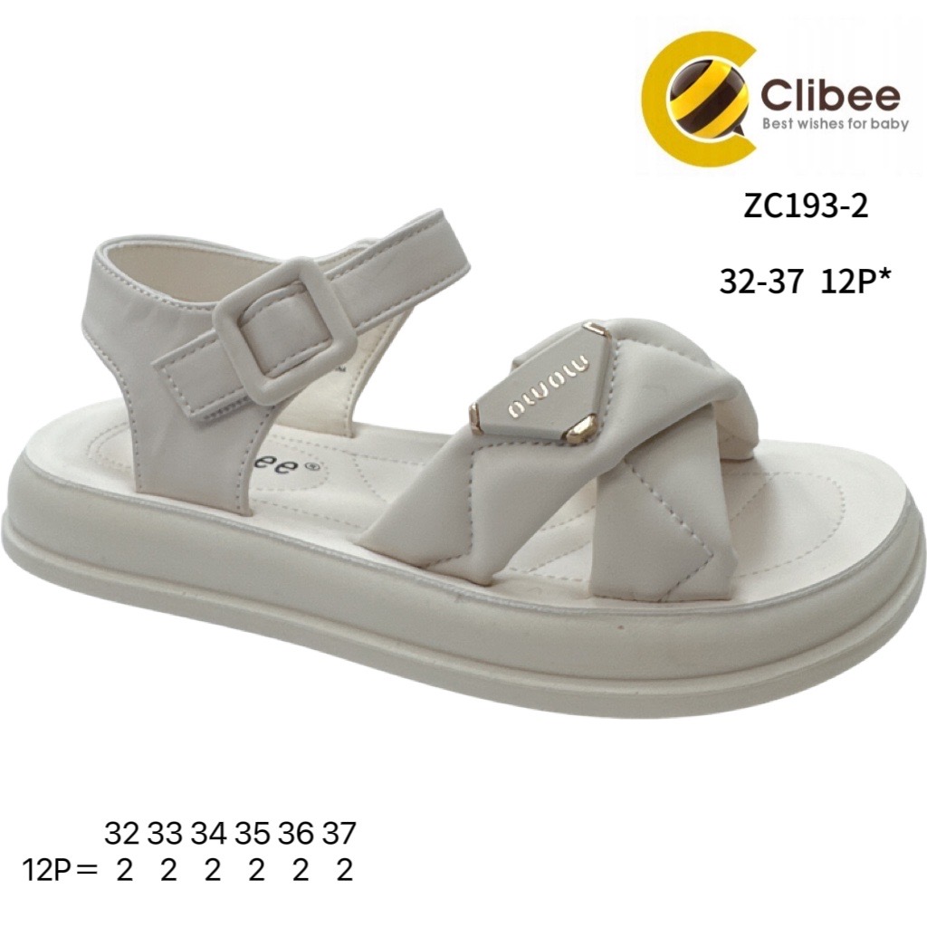 Босоножки DvaClibee (32-37) MC-ZC193-2 (лето)