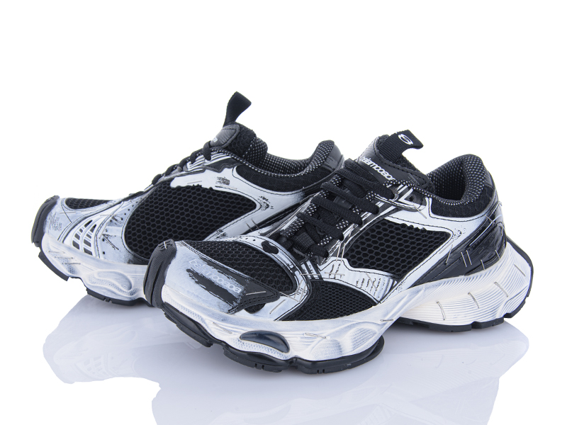 Кроссовки Clibee (36-40) D25888 black (деми)