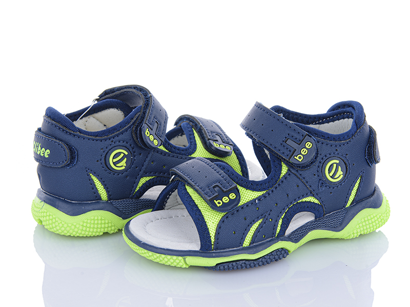 Босоножки Clibee (25-30) A8-5 navy-green (лето)
