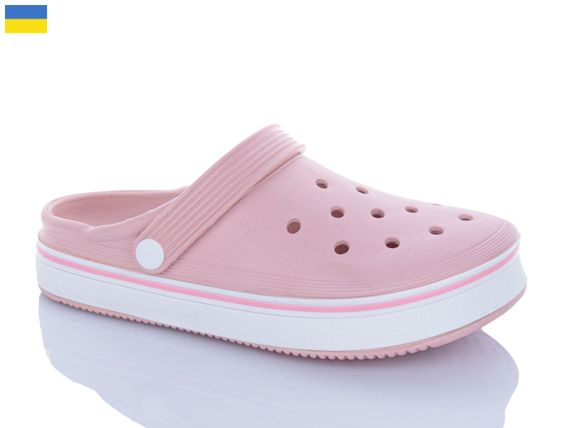 Кроксы Inblu (36-41) 4001 пудра (лето)