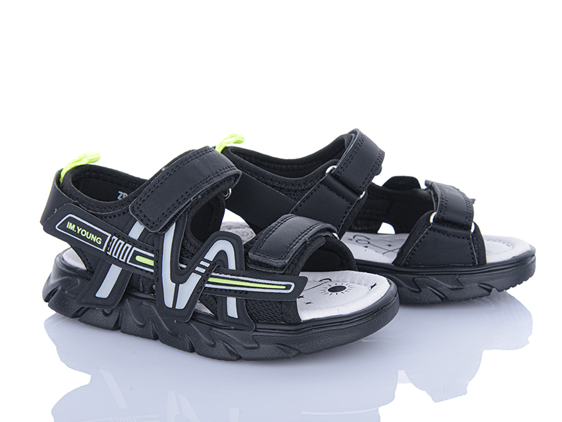 Босоножки Clibee (27-32) ZB188 black (лето)