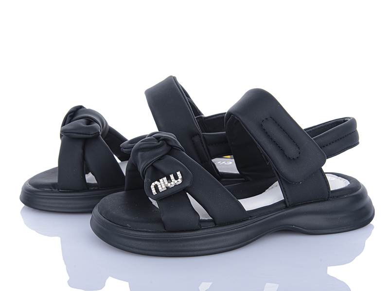 Босоножки Clibee (32-37) ZC152 black (лето)