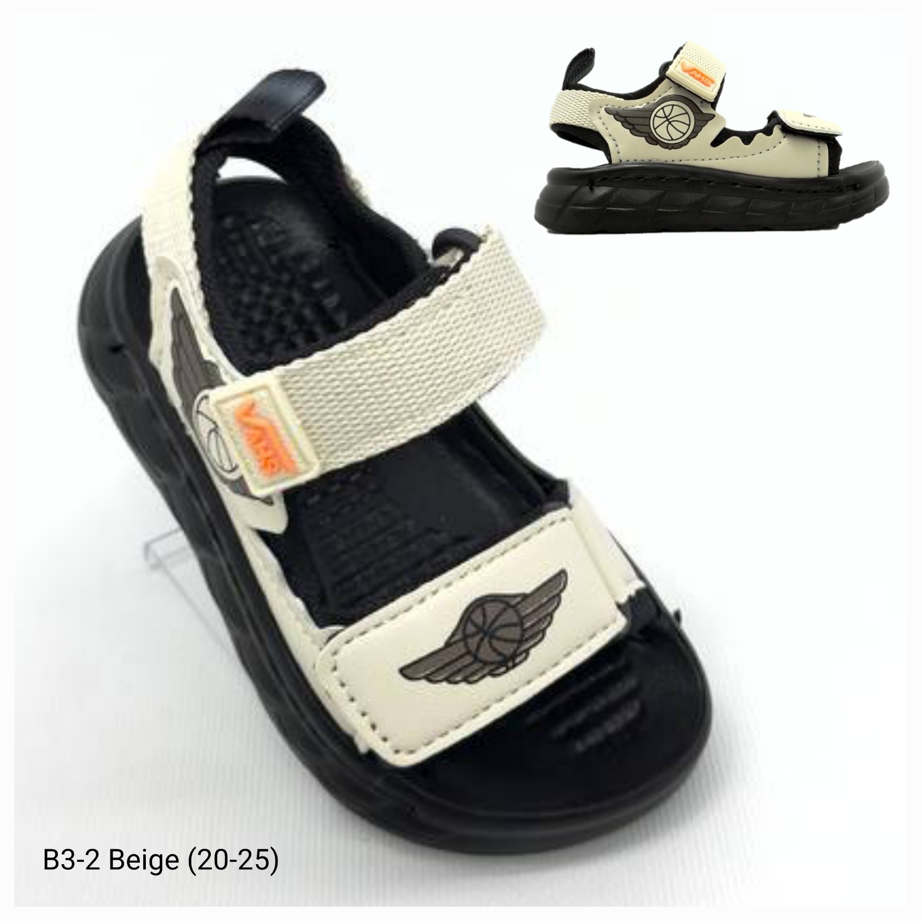 Босоножки DvaClibee (20-25) Apa-B3-2 beige (лето)