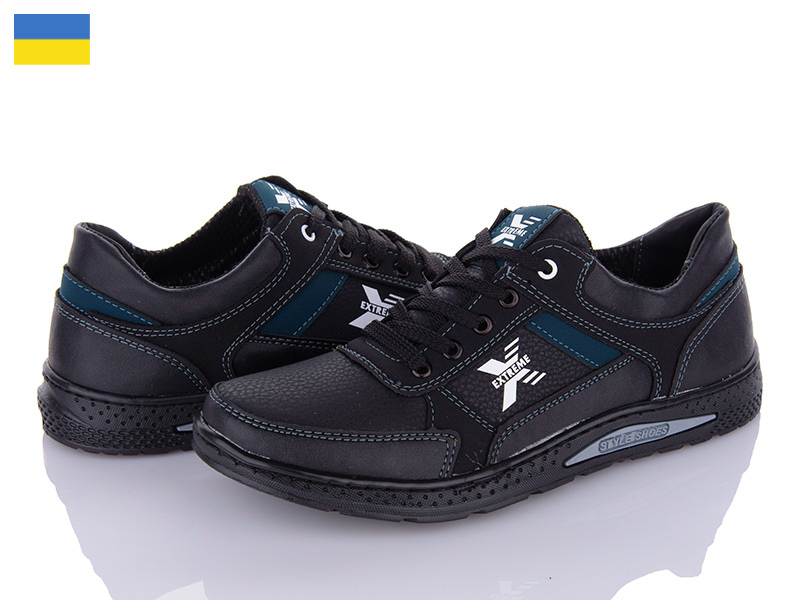 Кроссовки Favorit (40-45) KP40 чорний (деми)