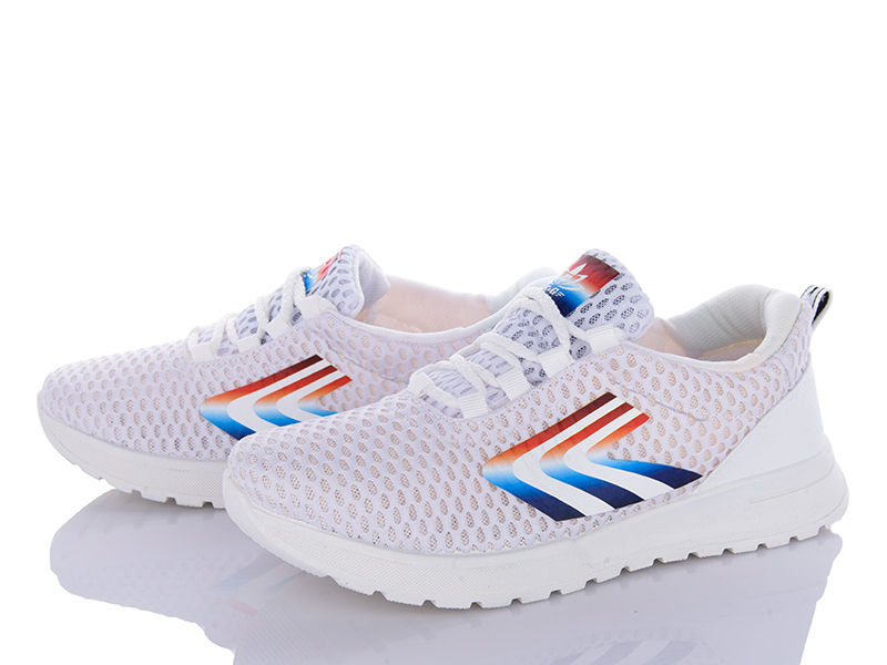 Кроссовки Favorit (37-41) ЖК1030 білий (лето)