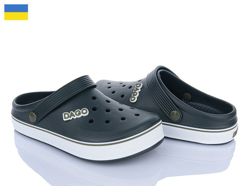Кроксы Golden Lion (37-41) 419 хакі (лето)