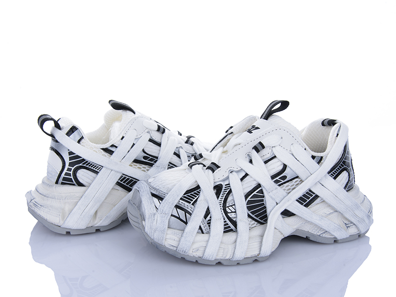 Кроссовки Clibee (31-37) A250521-2 white-grey (деми)