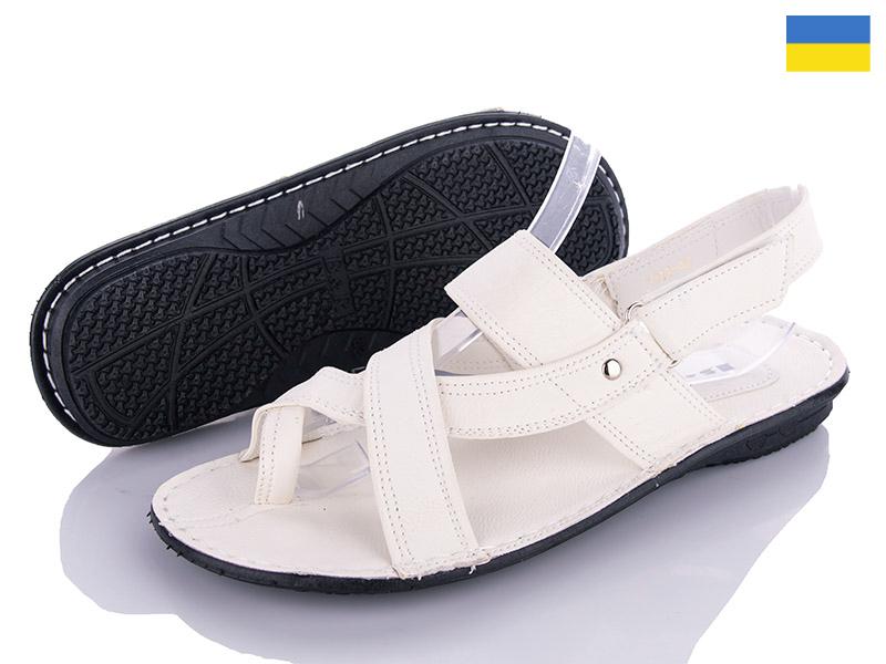 Сандалии LVOVBAZA (40-45) Bromen B&R 011 белый (лето)