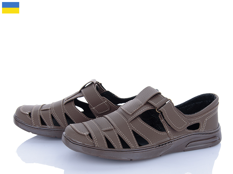 Туфли Львов База (40-45) Comfort Б8 каппучино (лето)