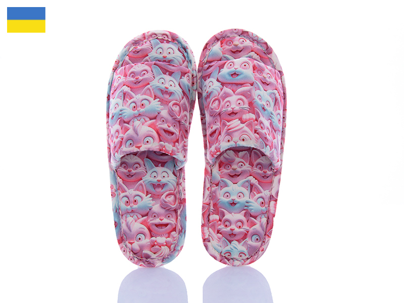 Тапочки COCON (36-41) Pink cats (деми)