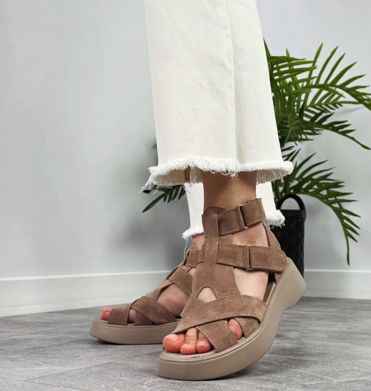 Босоножки Arto (36-41) 175 кофе-з (лето)