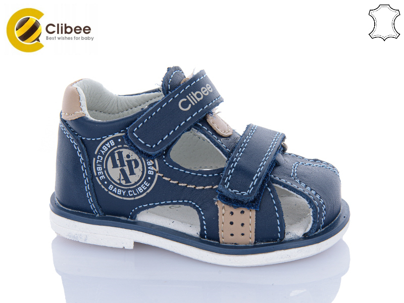 Босоножки Clibee-Apawwa (18-23) AA323-3 d.blue-khaki (лето)