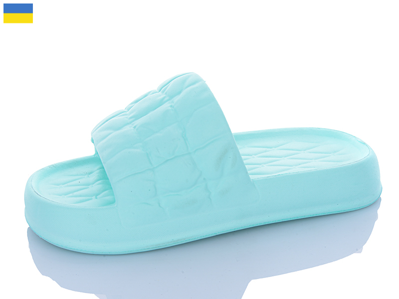 Шлепанцы Sanlin2 (37-42) ПЖ50 м’ята (лето)