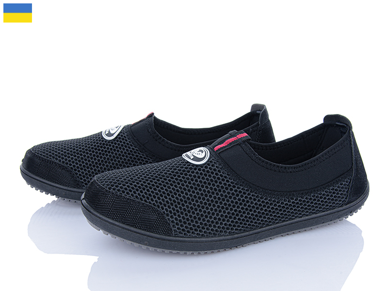 Кроссовки Paolla (41-45) T4 чорний (лето)
