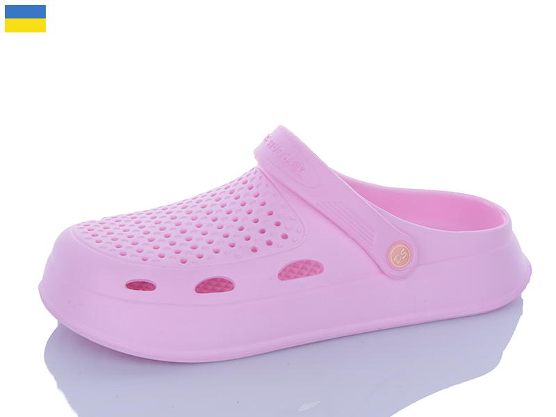 Кроксы ALEX M&L (36-41) ML08 пудра (лето)
