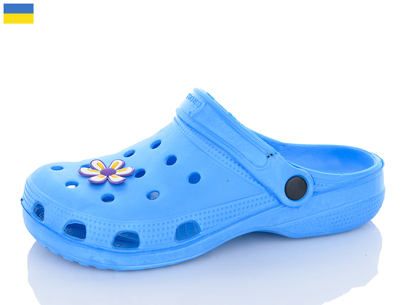 Кроксы Inblu (36-41) SV18 блакитний (лето)