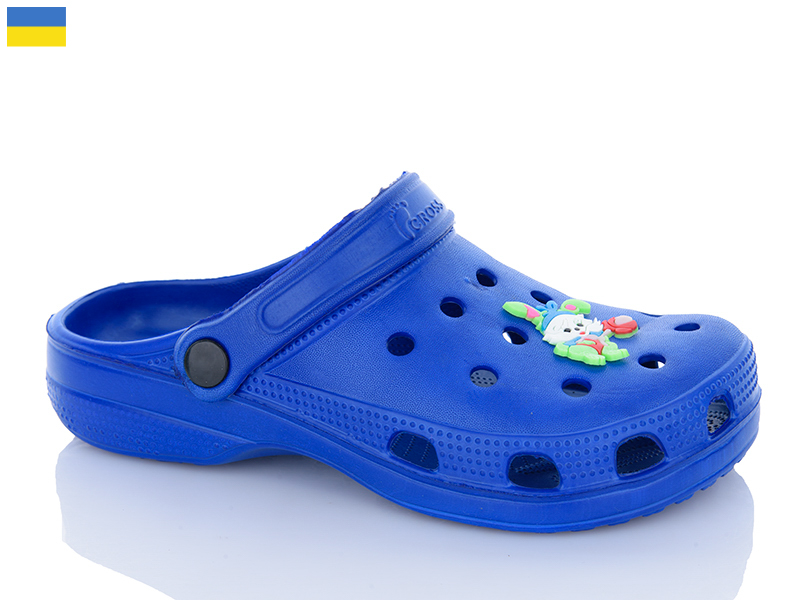Кроксы Inblu (36-41) SV18 синій (лето)