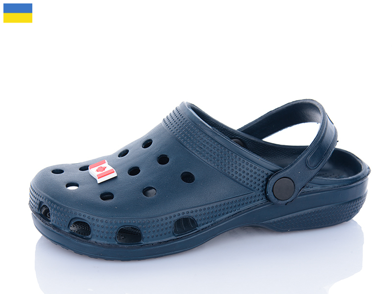 Кроксы Inblu (36-41) SV18 т.синій (лето)