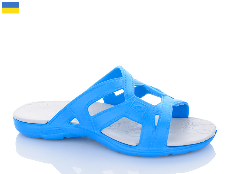 Шлепанцы Inblu (36-41) Баришня синій (лето)