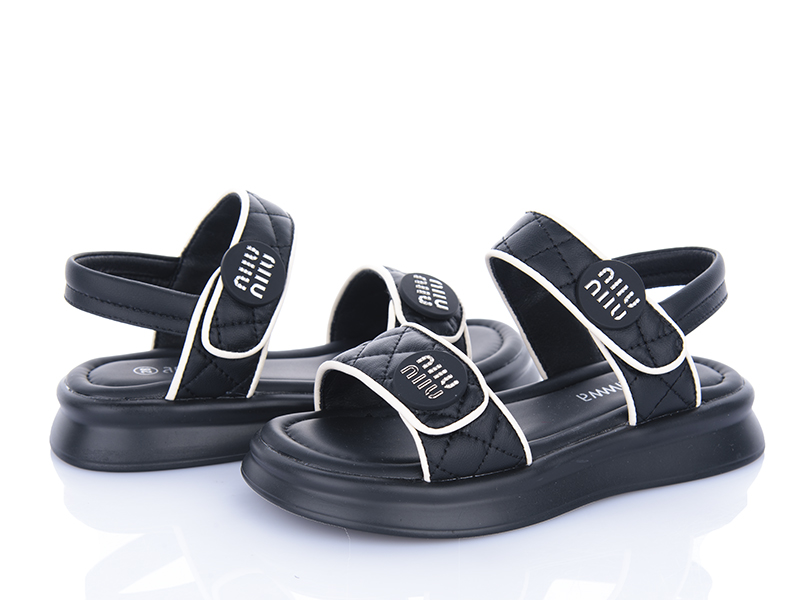 Босоножки Clibee (28-35) B1680R black (лето)