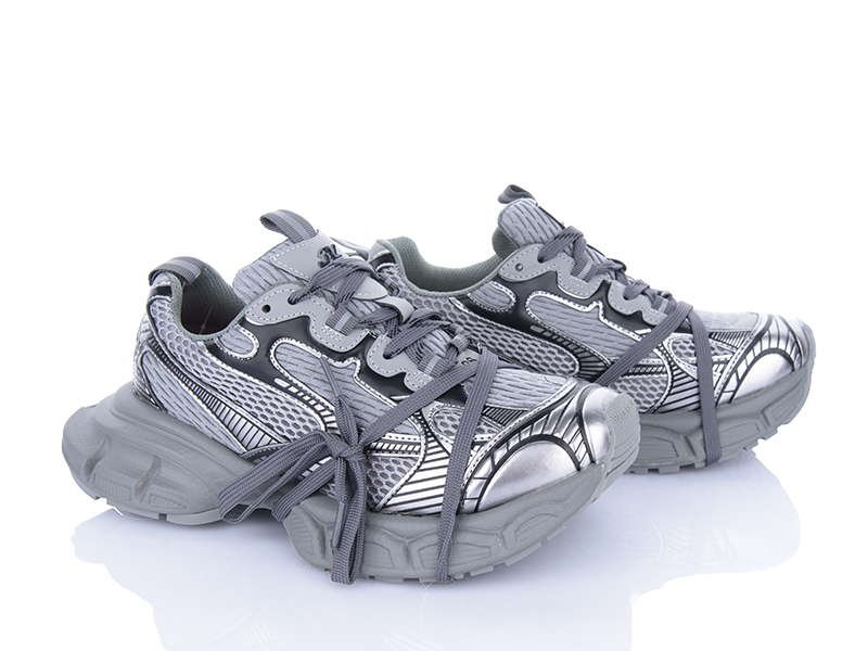 Кроссовки Clibee (35-40) D58101 grey (деми)