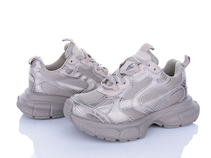 Кроссовки Clibee (35-40) D88713 beige (деми)