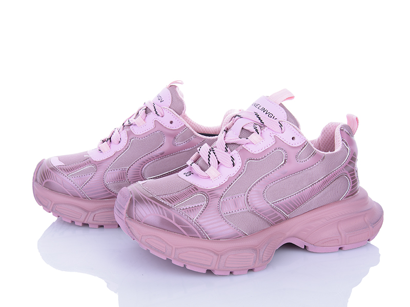 Кроссовки Clibee (35-40) D88713 pink (деми)