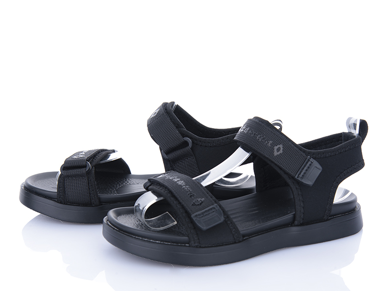 Босоножки Clibee (32-37) N1321R black (лето)