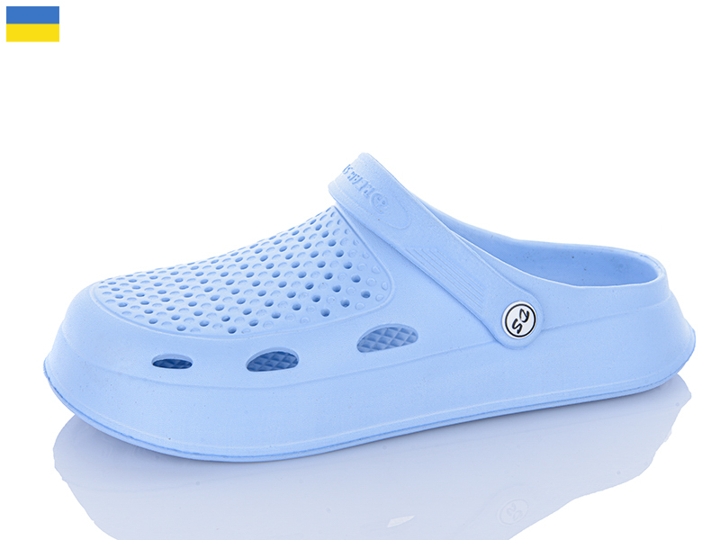 Кроксы Inblu (36-41) Сабо 8 блакитний (лето)